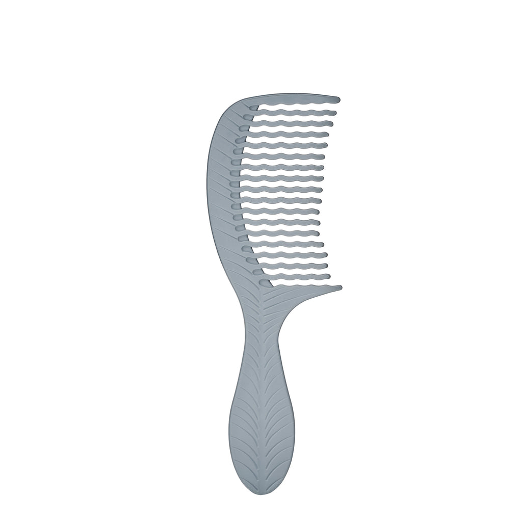 736658556827 - Wet Brush Go Green Detangling Treatment Comb - Charcoal Infused / Grey
