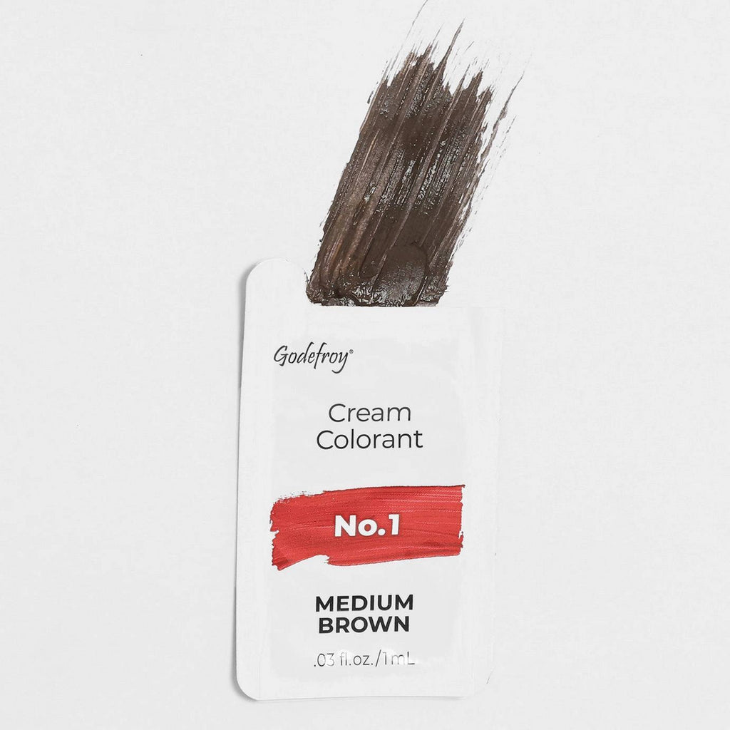 Godefroy Instant Eyebrow Tint (3 Application Kit) - Medium Brown - 186297000951