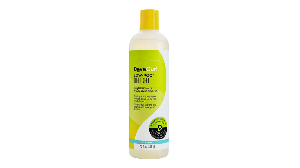 DevaCurl Low-Poo Delight Mild Lather Cleanser Shampoo 12 oz - 850963006195