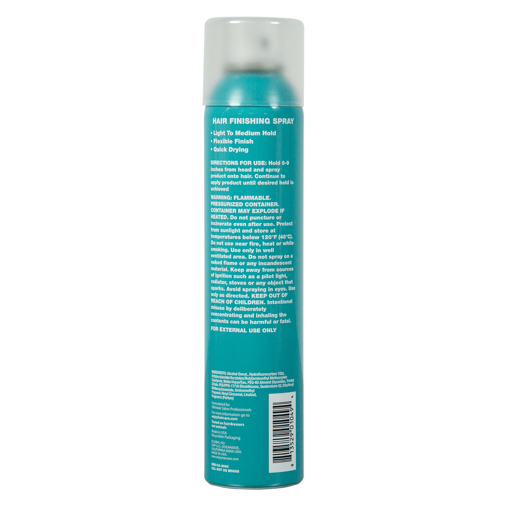 813529010494 - Enjoy STYLE Hair Finishing Spray 10 oz / 284 g | Light to Medium Hold