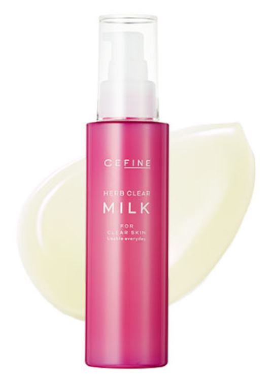 Cefine Beauty Pro Herb Clear Milk 4.2 oz / 120 ml | Soft Peeling Milk