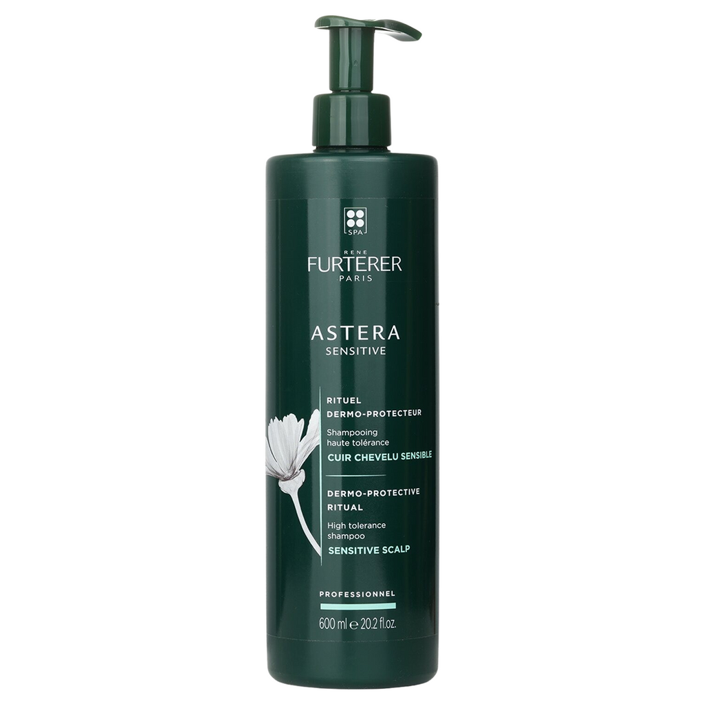 Rene Furterer ASTERA SENSITIVE Dermo-Protective Ritual High Tolerance Shampoo 20.2 oz / 600 ml