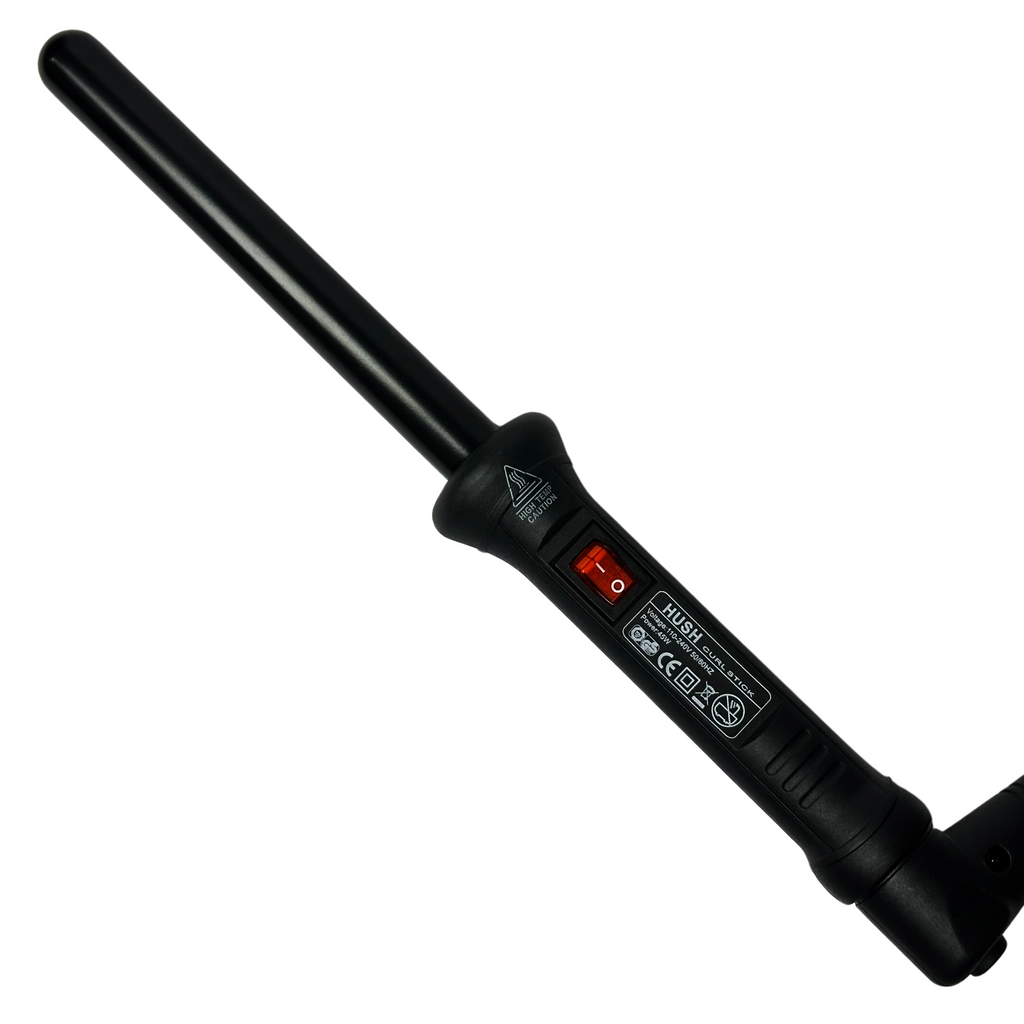 Hush Tourmaline Ceramic Curling Iron - 0.75" | Heat Glove Included