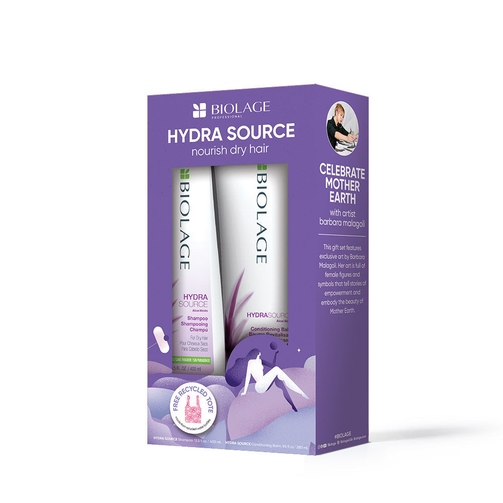 Biolage Hydra Source Shampoo & Conditioner Duo Gift | For Dry Hair - 884486495891