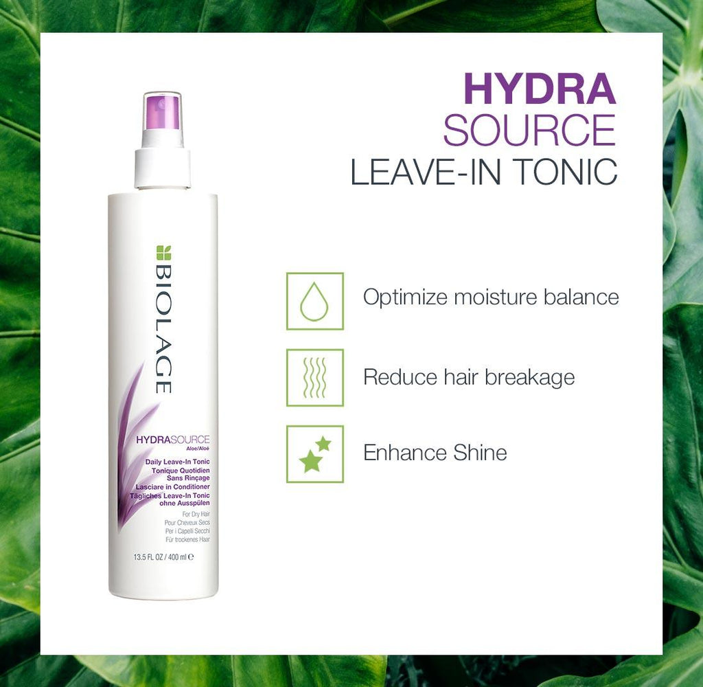 Biolage Hydra Source Daily Leave-In Tonic Spray 13.5 oz / 400 ml - 884486151438