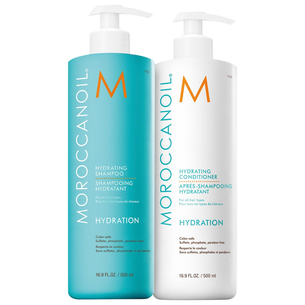 Moroccanoil HYDRATION Hydrating Shampoo & Conditioner Duo 16.9 oz / 500 ml