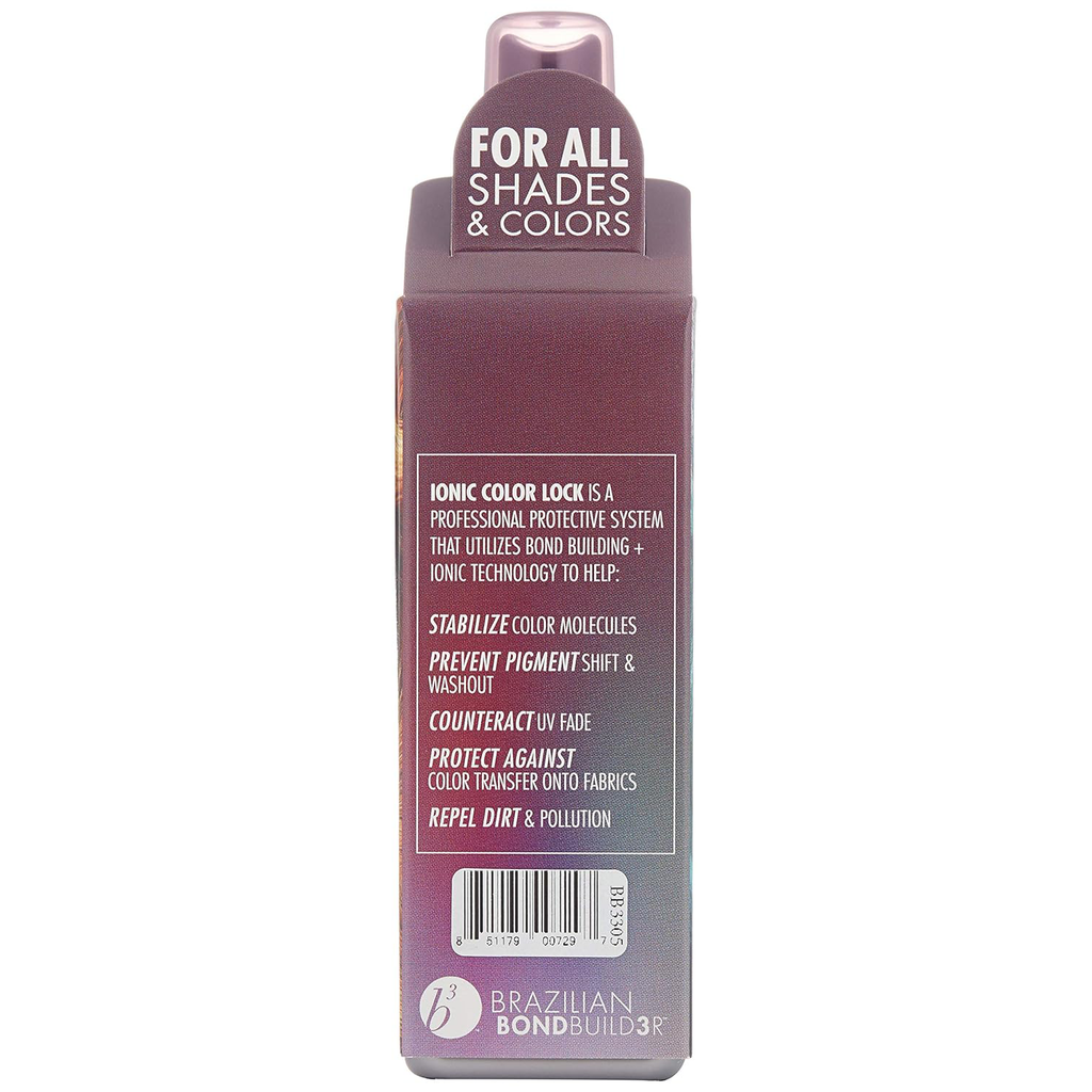851179007297 - Brazilian B3 Bond Builder Ionic Color Lock 4.75 oz / 140 ml | For Color Treated Hair