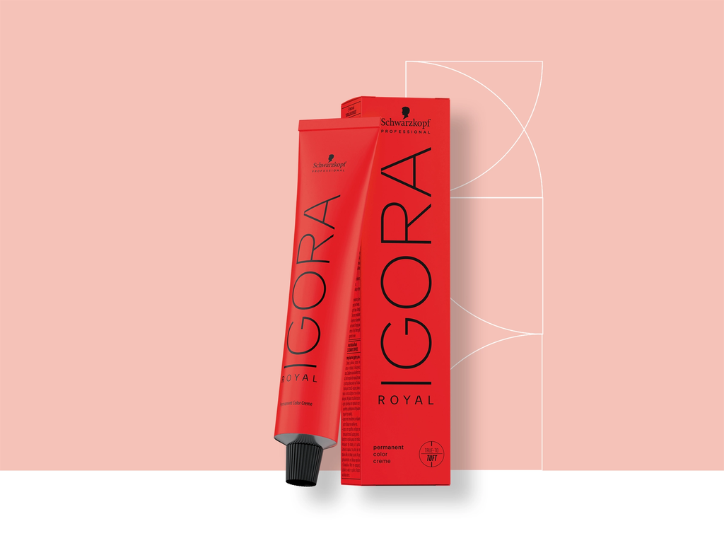 7702045538915 - Schwarzkopf IGORA ROYAL Permanent Color Creme 2.1 oz / 60 g - 4-88 Medium Brown Red Extra