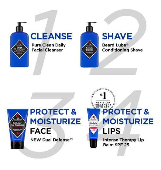 682223020142 - Jack Black Pure Clean Daily Facial Cleanser 3 oz / 88 ml