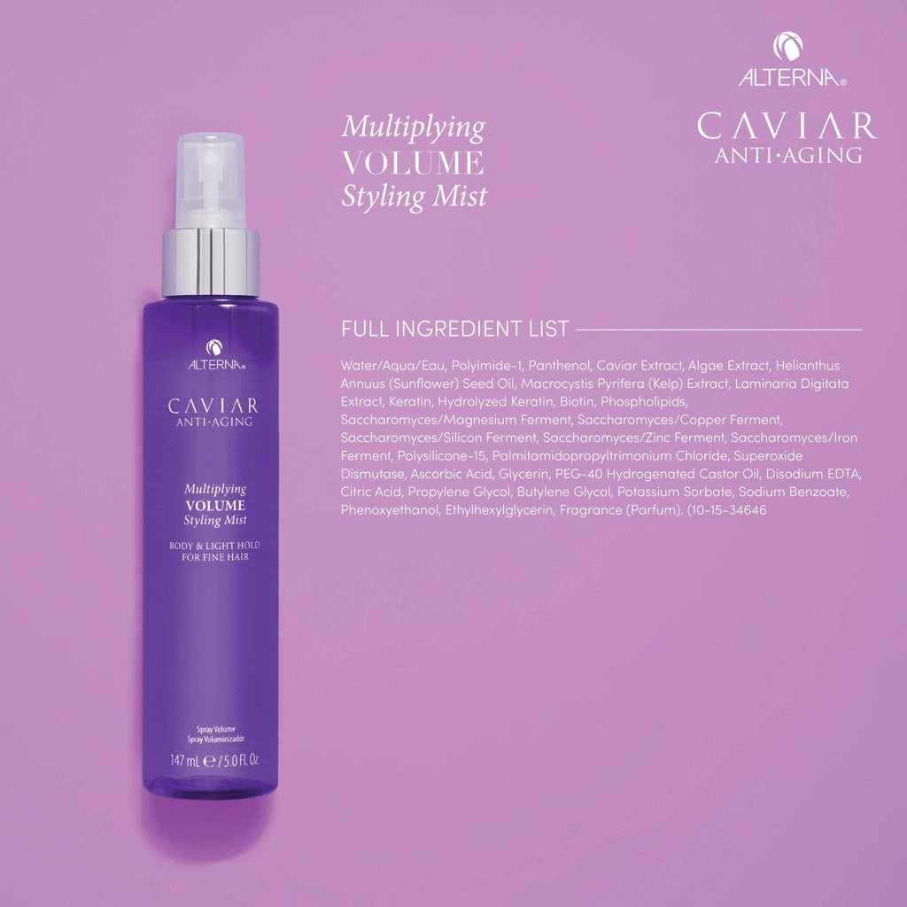 Alterna Caviar Anti-Aging Multiplying Volume Styling Mist 147 ml / 5 oz | For Fine Hair - 873509027249