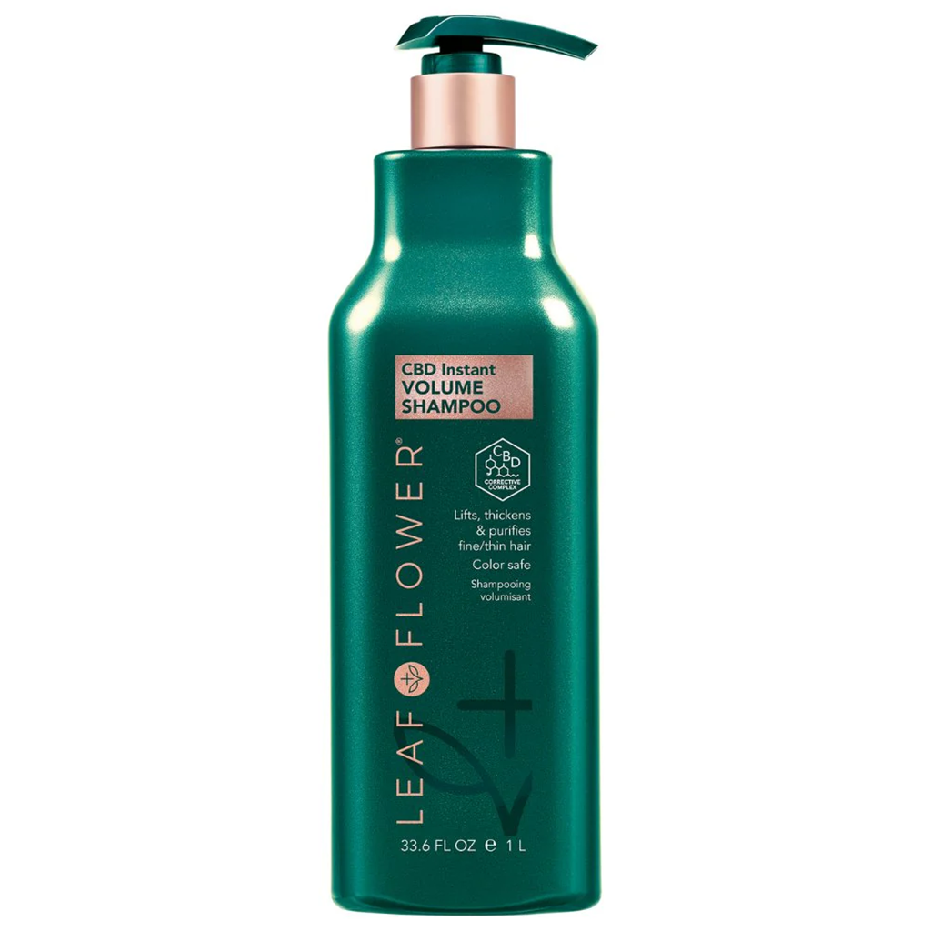 Leaf & Flower Instant Volume Shampoo Liter / 33.6 oz