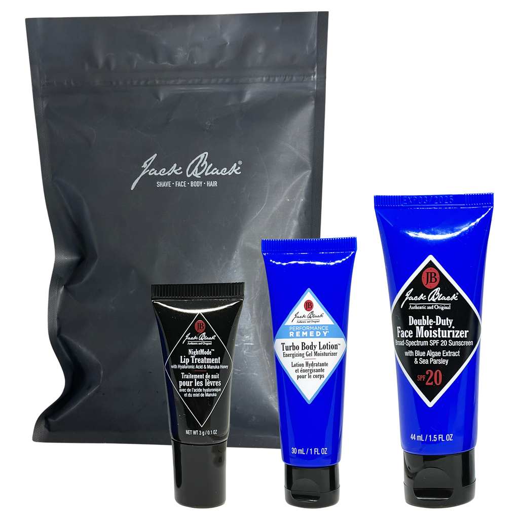 682223094211 - Jack Black Gift Set - Shave, Face, Body & Hair | Set of 3