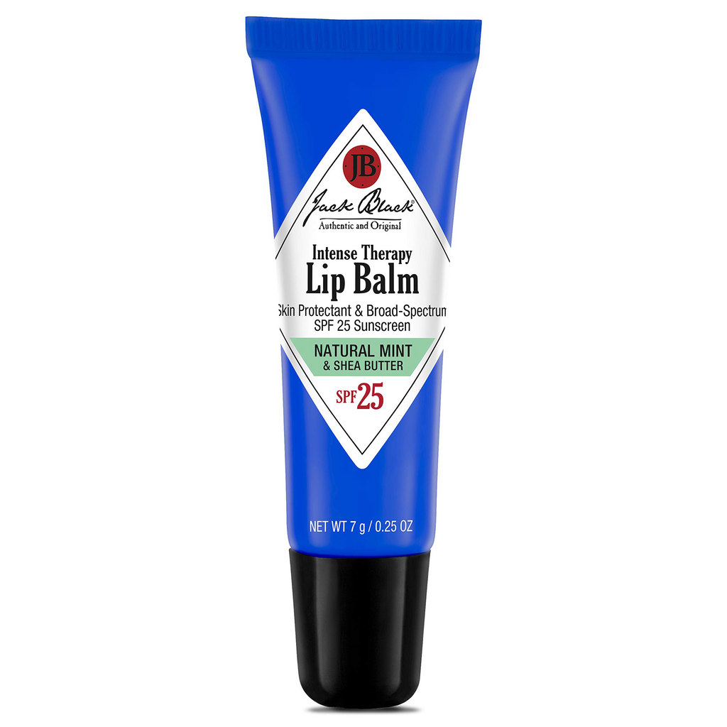 Jack Black LIP SERVICE Intense Therapy Lip Balm SPF 25 0.25 oz / 7 g - Natural Mint + Shea Butter