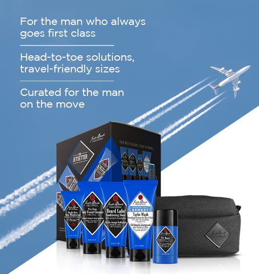 Jack Black The Jetsetter Travel Set Gift Kit ($117 Value!)