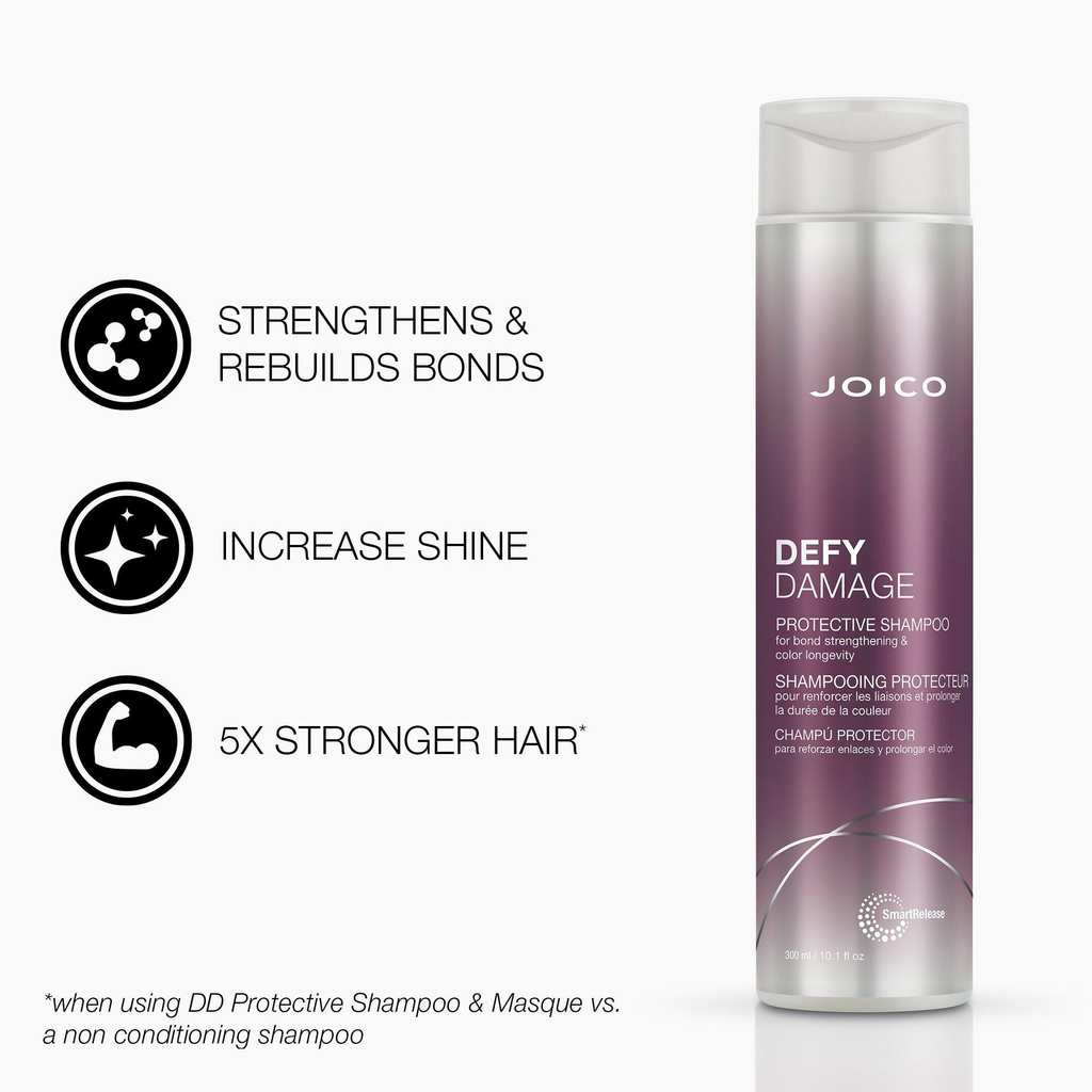 074469565158 - Joico DEFY DAMAGE Holiday Gift Duo | Protective Shampoo & KBOND20 Power Masque