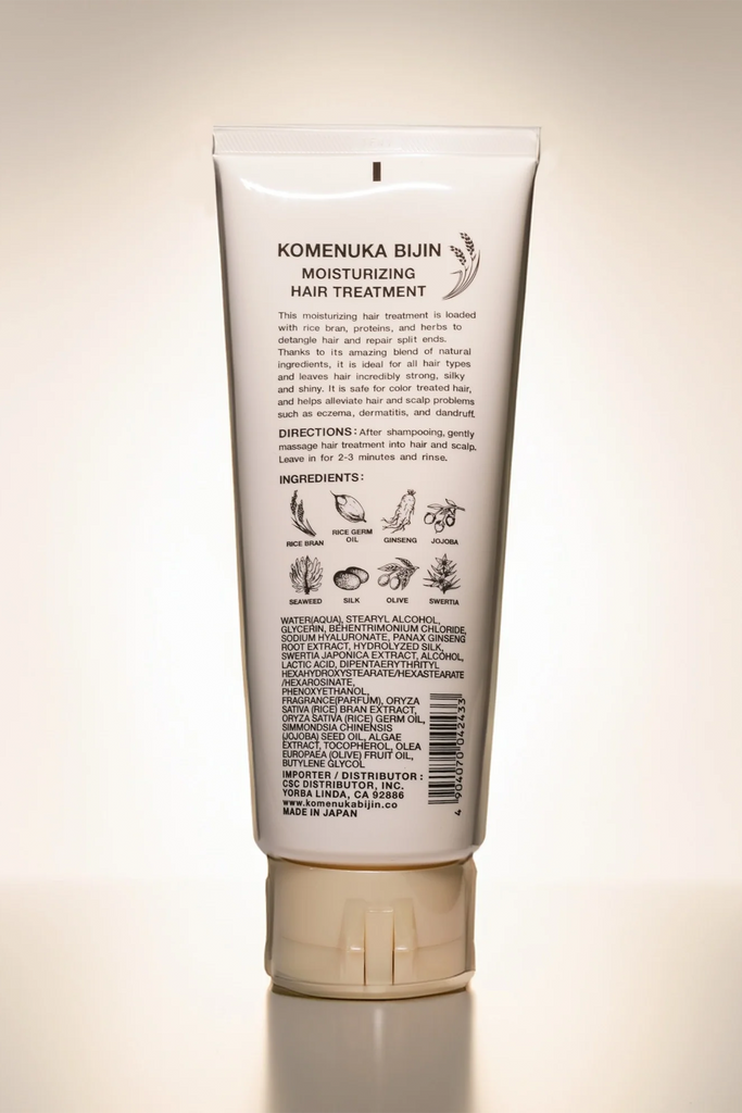 Komenuka Bijin Moisturizing Hair Treatment Conditioner 7.7 oz | Made in Japan - 4904070042433