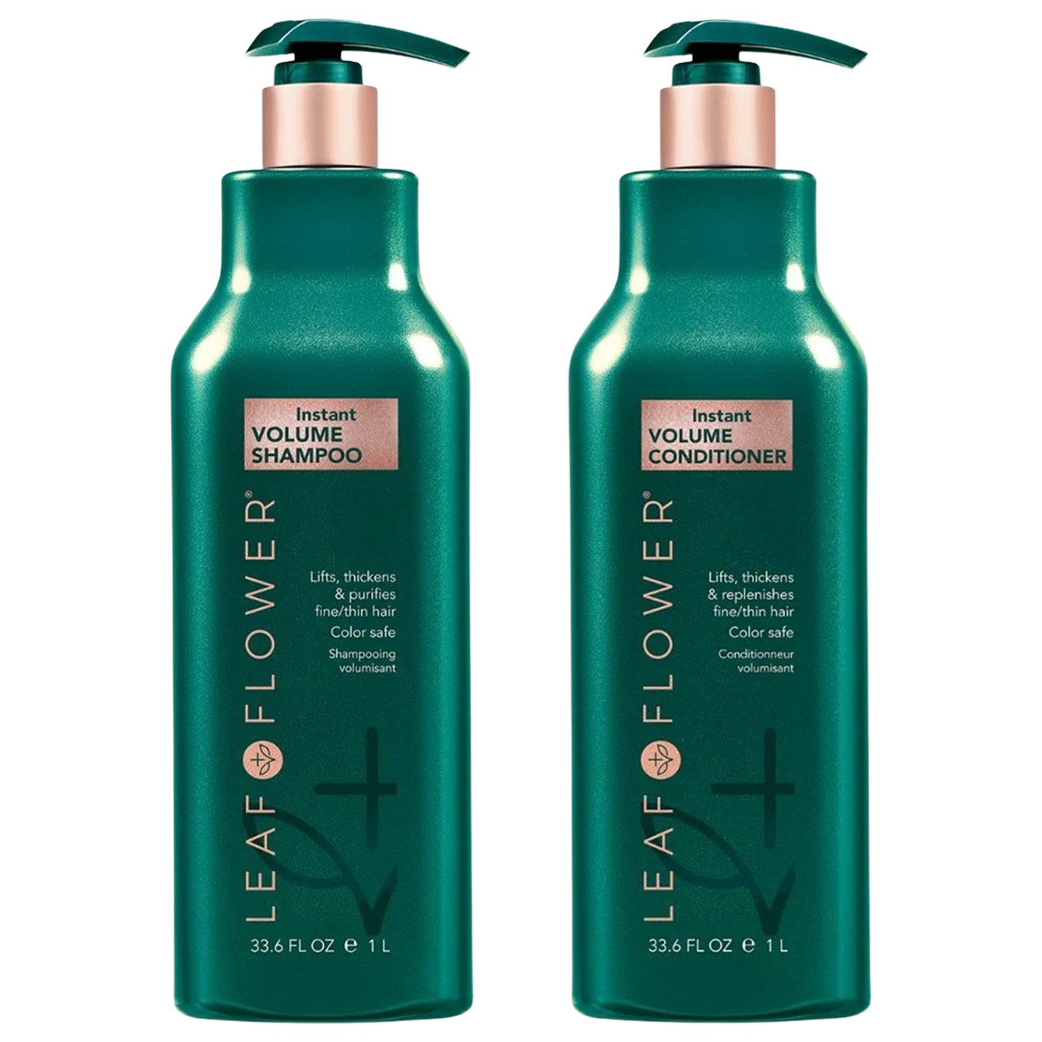 Leaf & Flower Instant Volume Duo (16.9 oz) - Professional