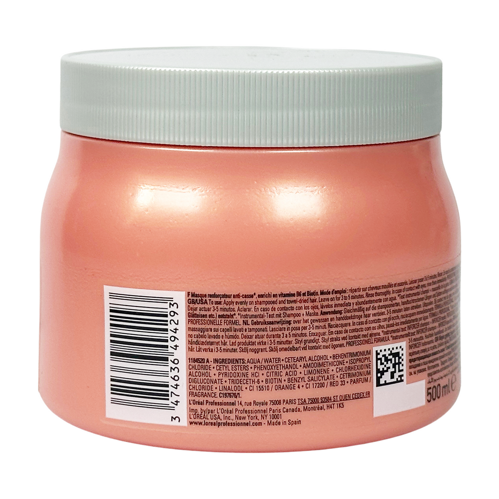 L'Oreal Serie Expert Inforcer B6 + Biotin Masque 16.9 oz / 500 ml