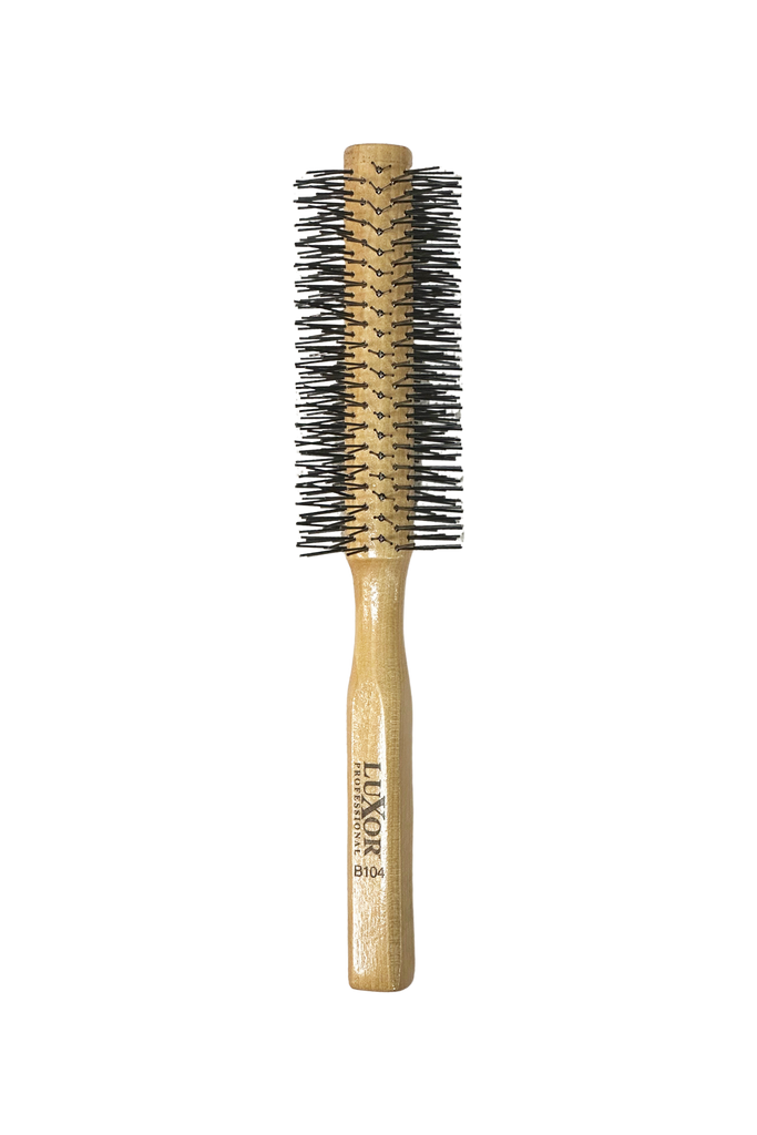 736658001044 - Luxor #B104 Round Nylon Bristle Hair Brush - 1.25"