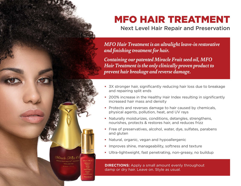 861977000215 - Miracle Fruit Oil Seed Oil Hair Treatment 1.7 oz / 50 ml