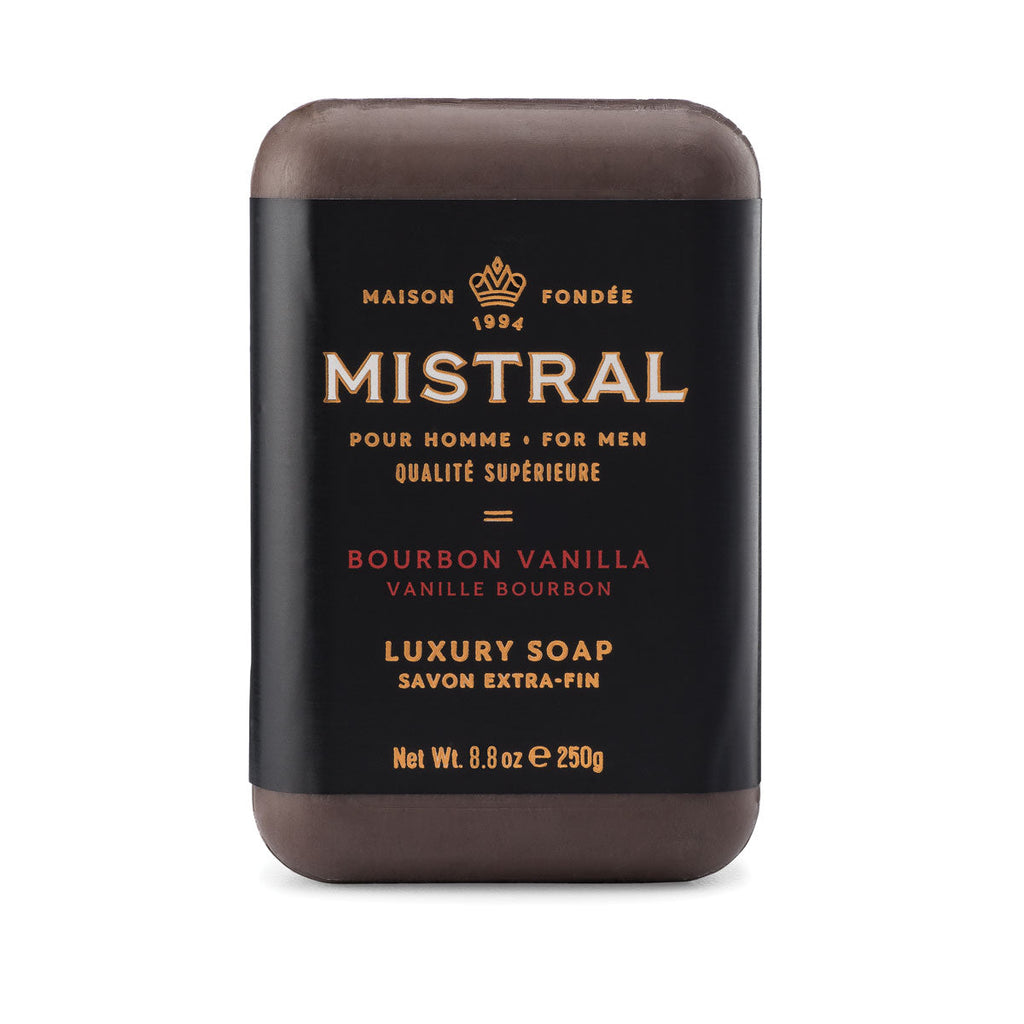 751305004292 - Mistral Luxury Soap Bar 8.8 oz / 250 g - Bourbon Vanilla