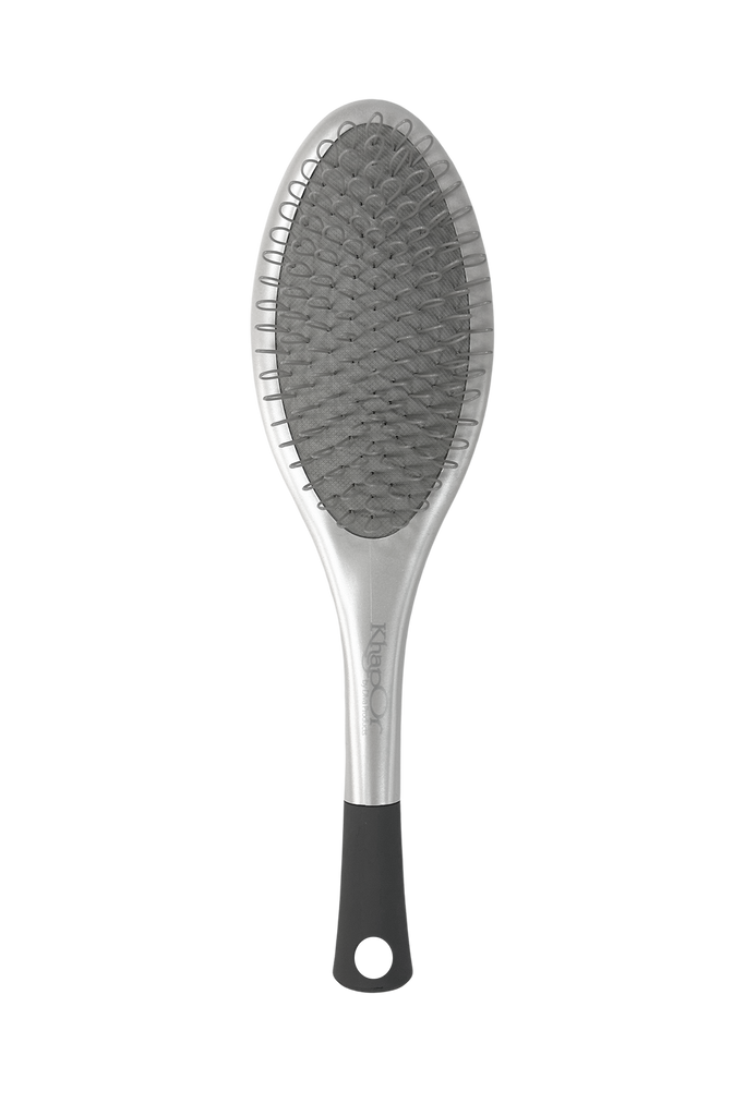 610563274680 - Diva #MV15 Khapor Ceramic & Ionic Loop Oval Hair Brush (9.5")
