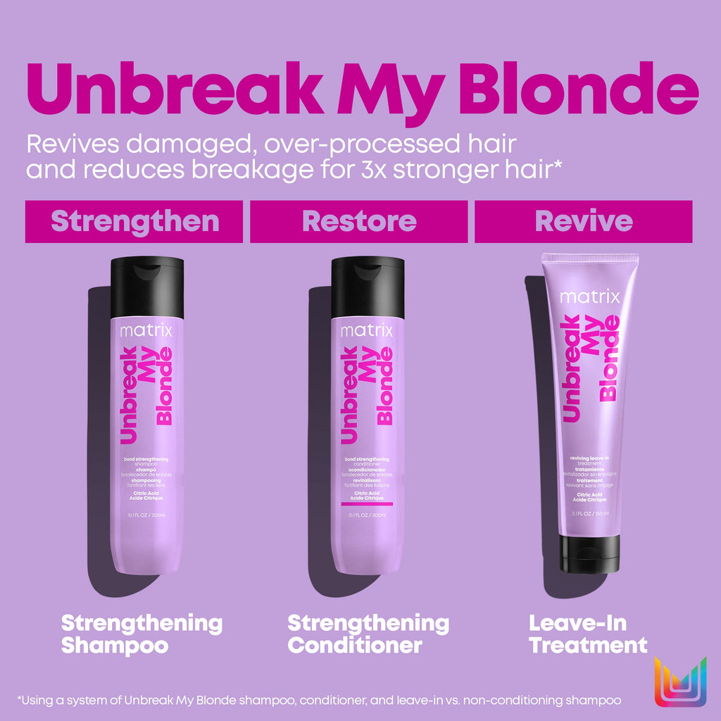 884486465917 - Matrix Total Results Unbreak My Blonde Reviving Leave-In Treatment 5.1 oz / 150 ml