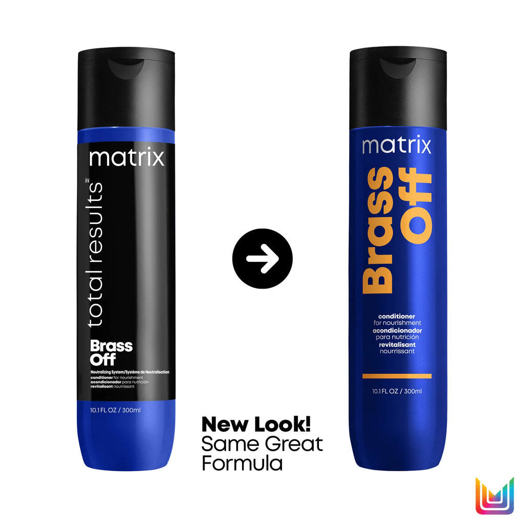 Matrix Brass Off Blue Conditioner 10.1 oz / 300 ml | For Lightened Brunettes