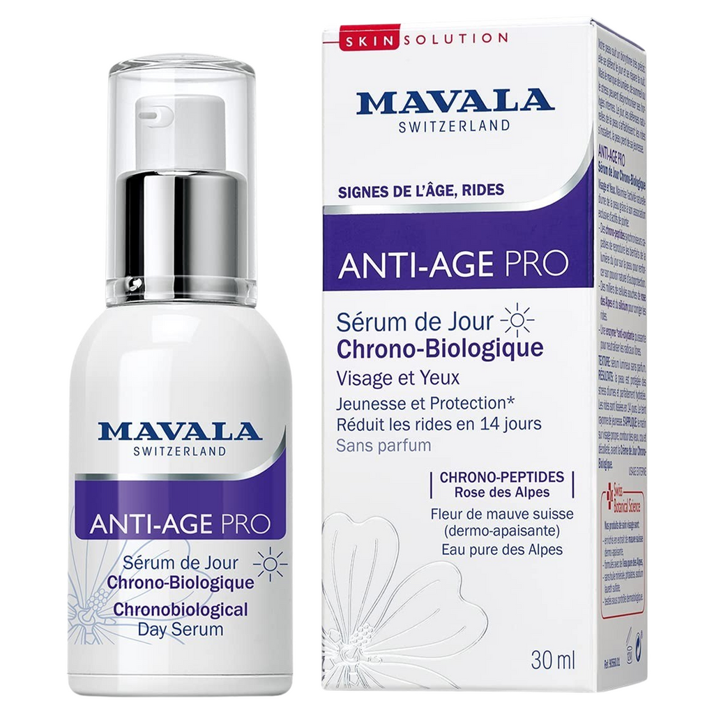 Mavala ANTI_AGE PRO Chronobiological Day Serum 1 oz / 30 ml | Skin Solutions