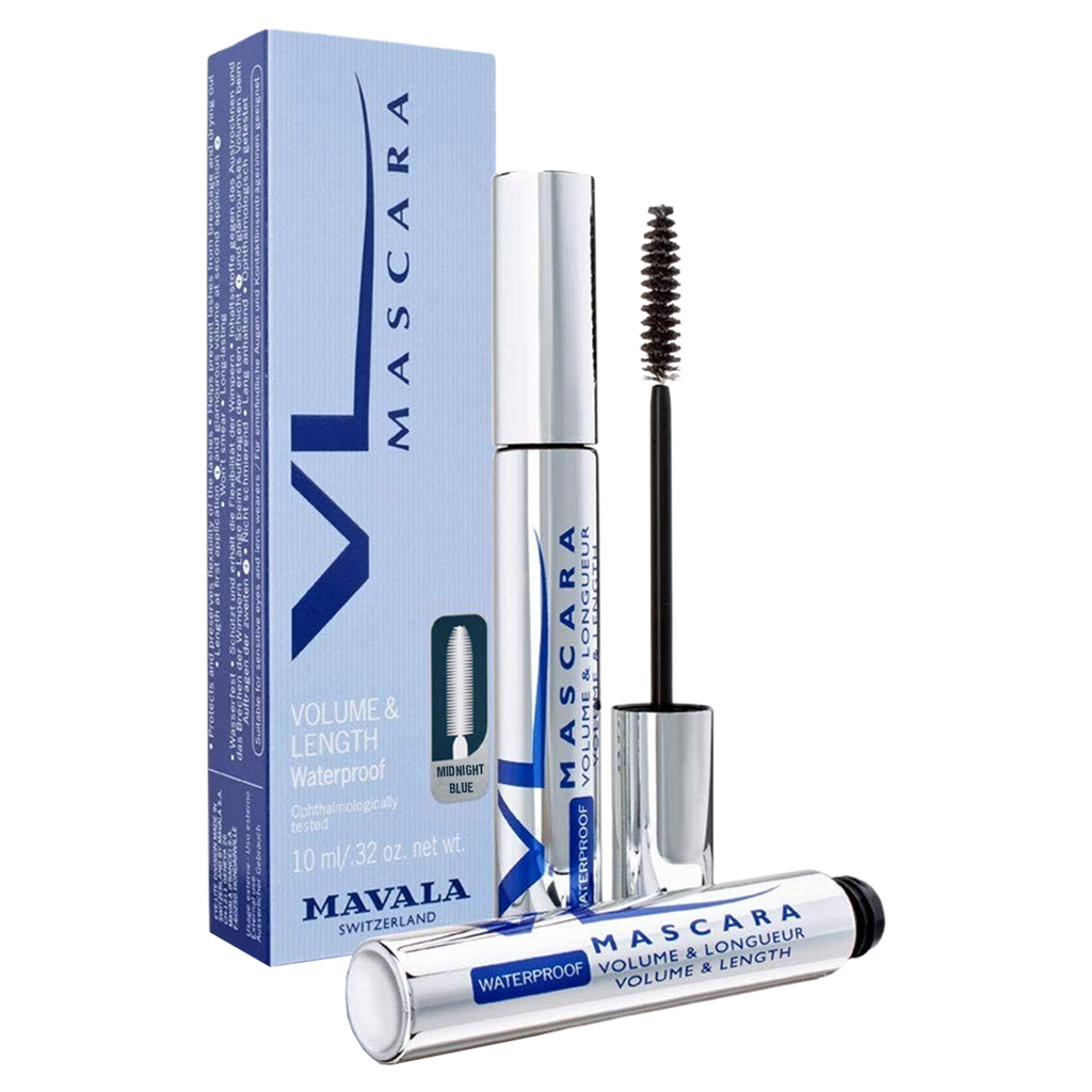 Mavala VOLUME & LENGTH Waterproof Mascara 0.32 oz / 10 ml - Midnight Blue