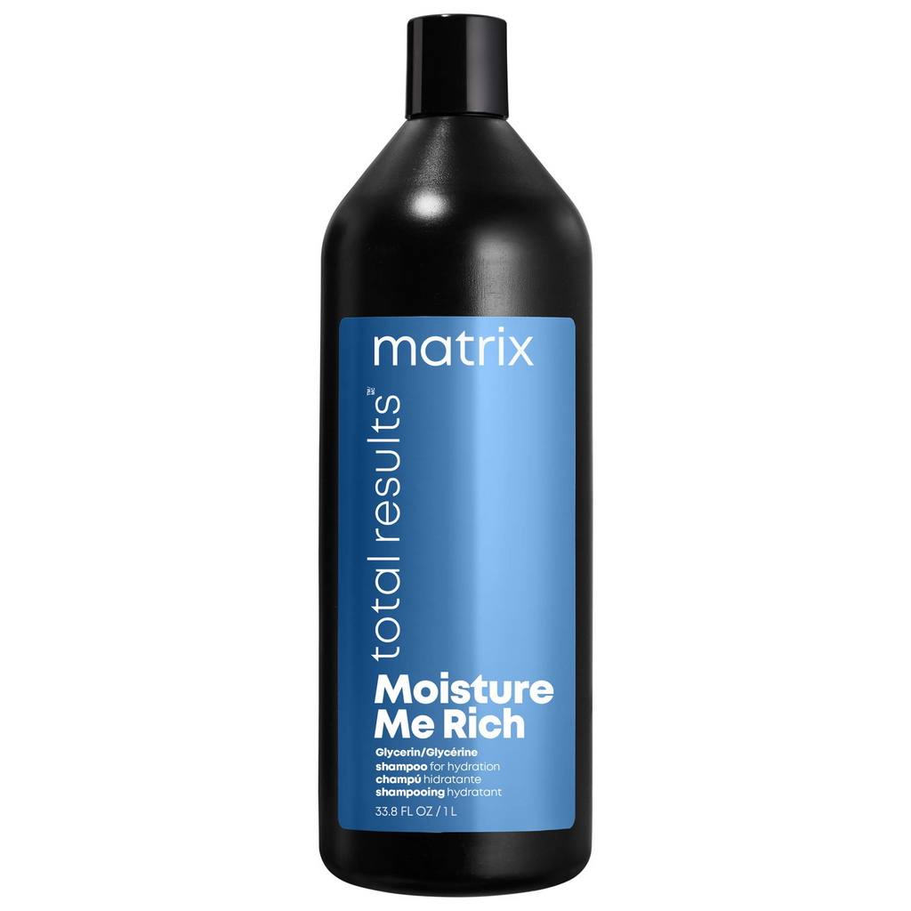 884486249609 - Matrix Total Results Moisture Me Rich Shampoo Liter / 33.8 oz | For Hydration