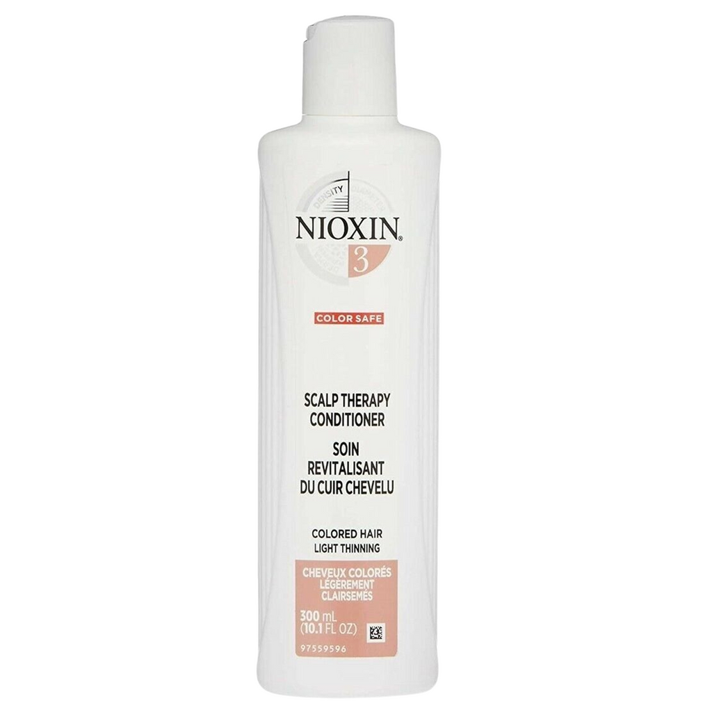 Nioxin System 3 Scalp Therapy Conditioner 10.1 oz / 300 ml | Colored Hair / Light Thinning