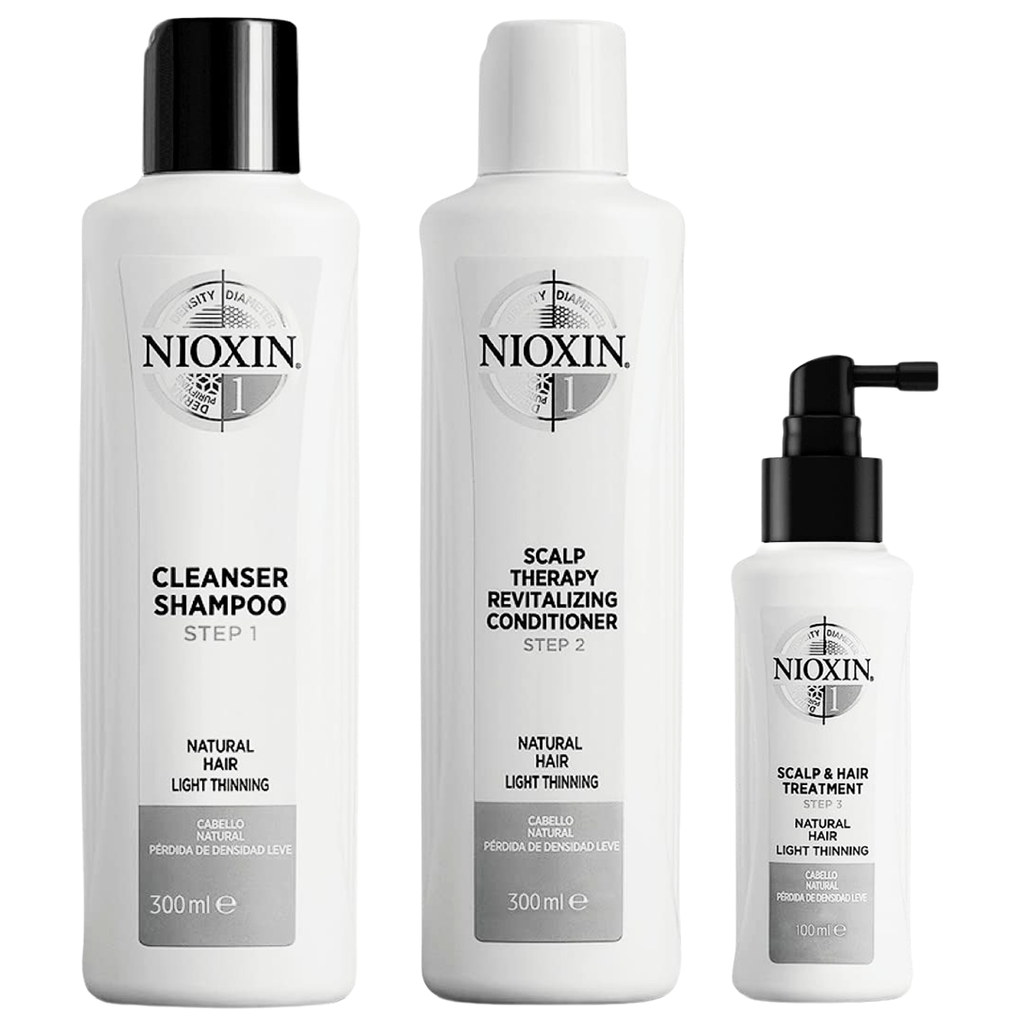 3614226795472 - Nioxin System 1 Shampoo, Conditioner & Treatment 3-Step Kit