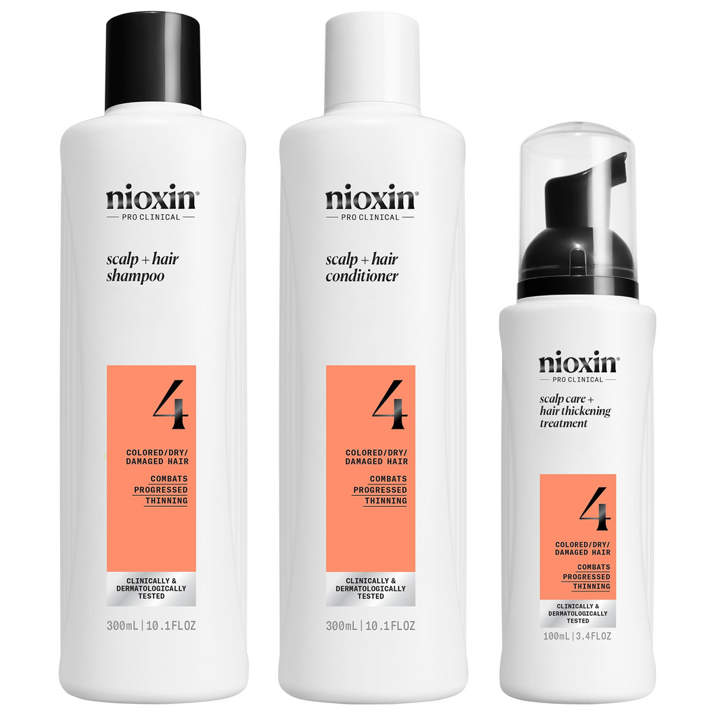 4064666305035 - Nioxin System 4 Scalp Care + Hair Thickening System 3-Step Kit | Colored / Damaged / Dry Hair