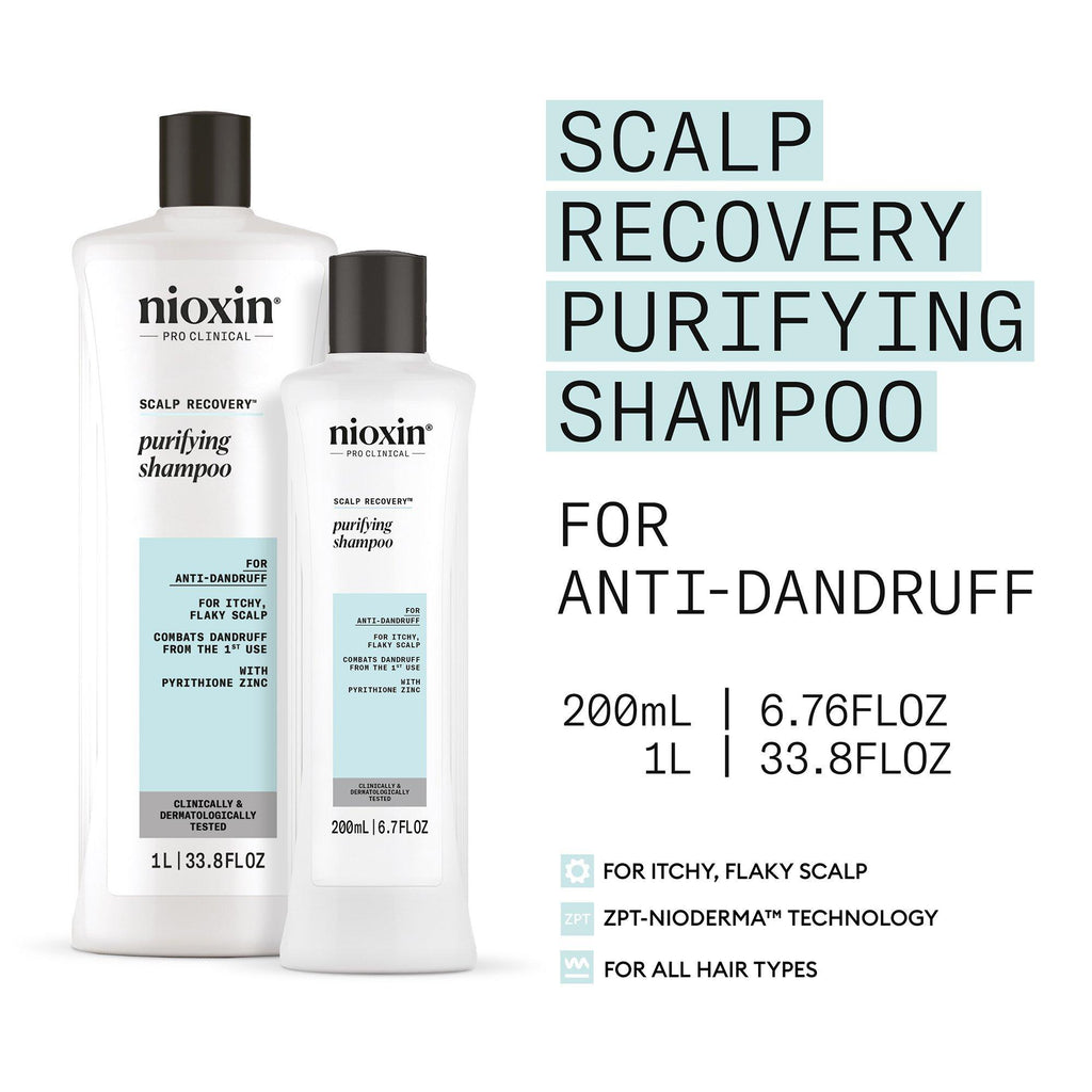 4064666338507 - Nioxin Scalp Recovery Purifying Shampoo 6.8 oz / 200 ml | For Anti-Dandruff