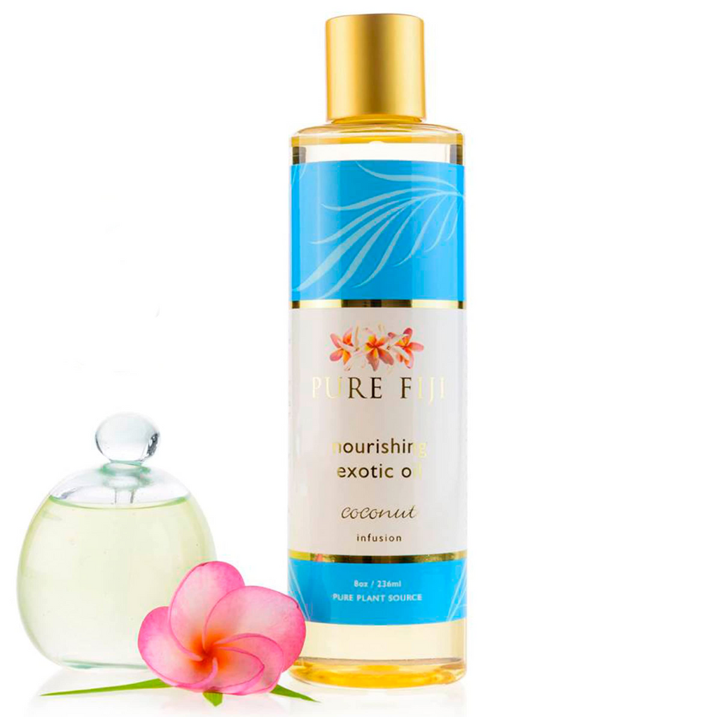 698876012557 - Pure Fiji Nourishing Exotic Oil 8 oz / 236 ml - Coconut