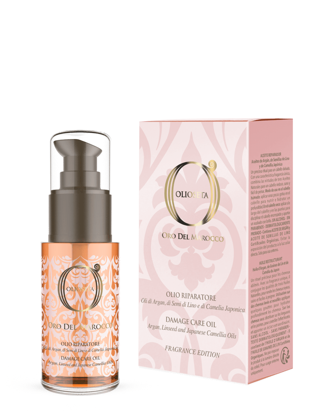 Barex Italiana Olioseta Oro Del Marocco Damage Care Oil 1.01 oz Barex Italiana Olioseta Oro Del Marocco Damage Care Oil 1.01 oz