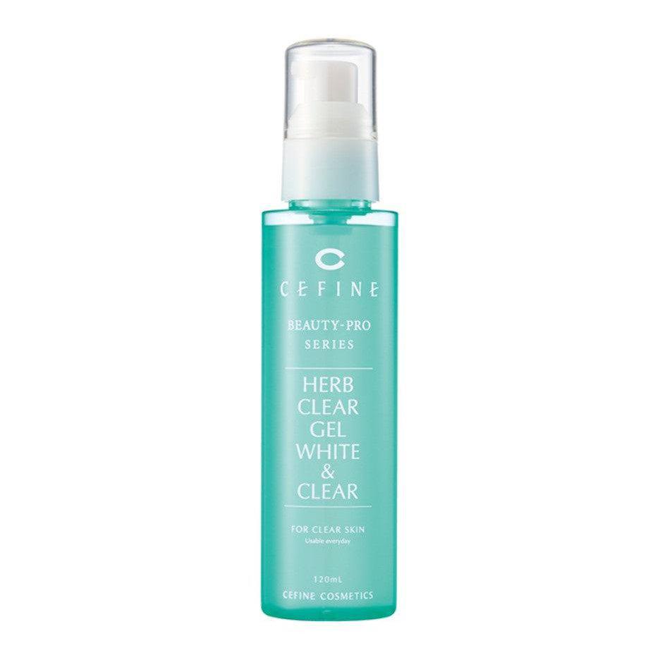 4524061000350 - Cefine Beauty Pro Herb Clear Gel White & Clear 4.2 oz / 120ml | Soft Peeling Gel