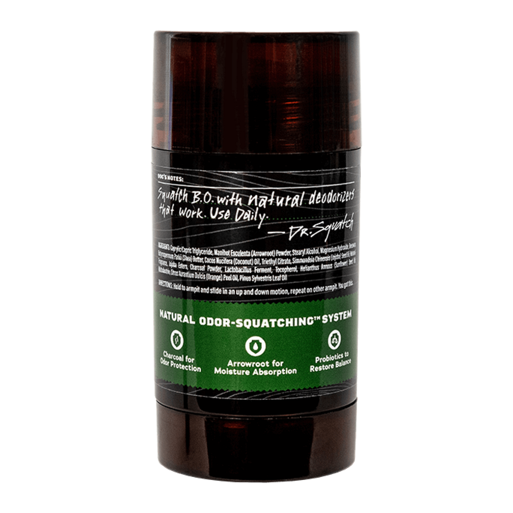 851817007863 - Dr. Squatch Men's All Natural Deodorant 2.65 oz - Pine Tar