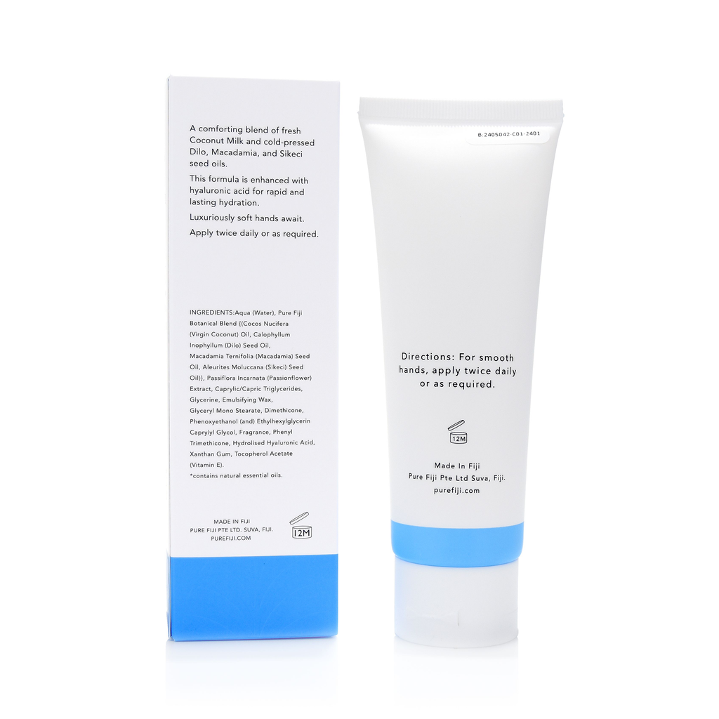 Pure Fiji Hydrating Hand Cream 4 oz / 120 ml - Coconut