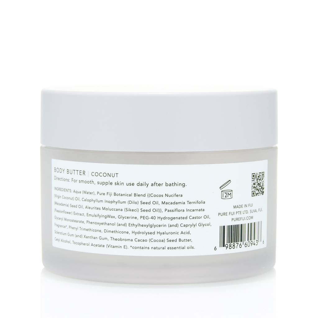 Pure Fiji Nourishing Body Butter 6.76 oz / 200 ml - Coconut