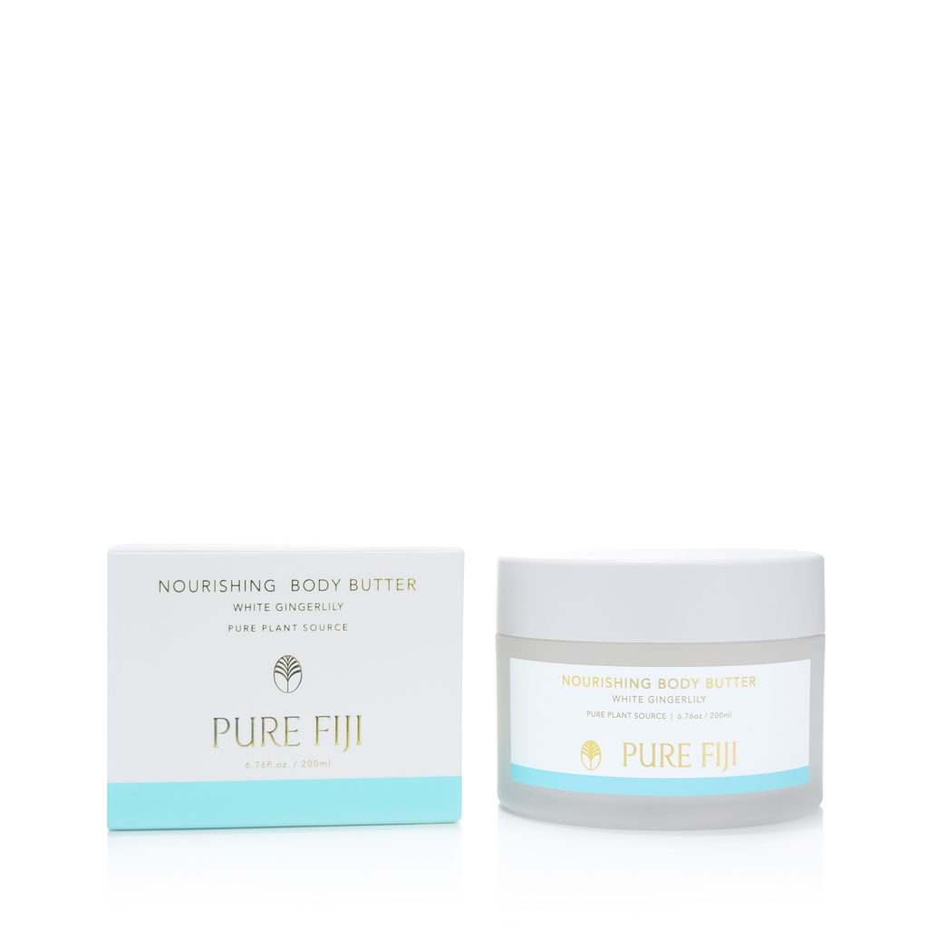 Pure Fiji Nourishing Body Butter 6.76 oz / 200 ml - White Gingerlily
