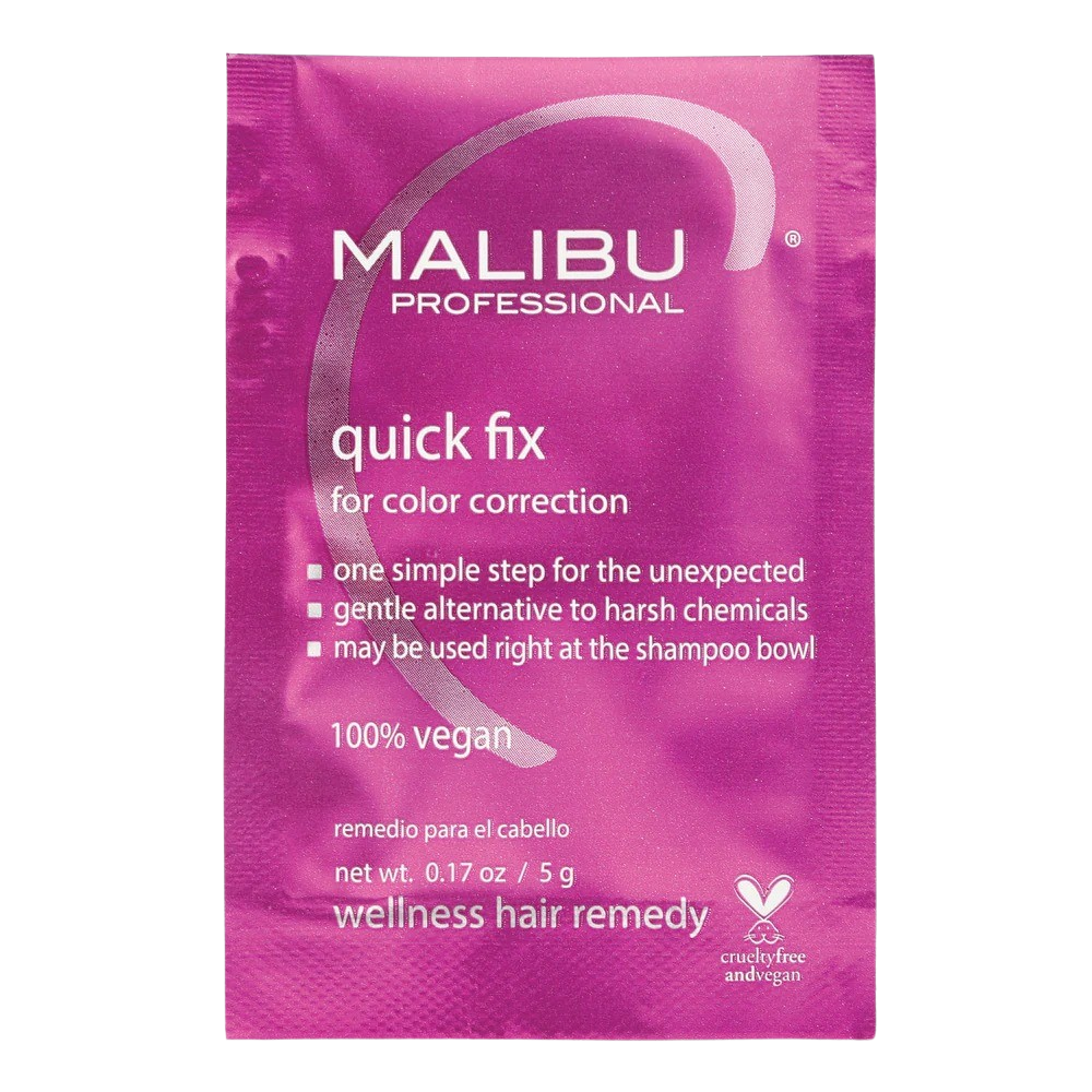 Malibu C QUICK FIX Hair Color Correction Packet 0.17 oz / 5 g