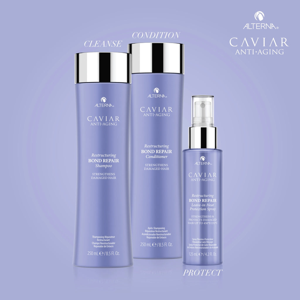 Alterna Caviar Anti-Aging Restructuring Bond Repair Shampoo 250 ml / 8.5 oz | For Damaged Hair - 873509027263