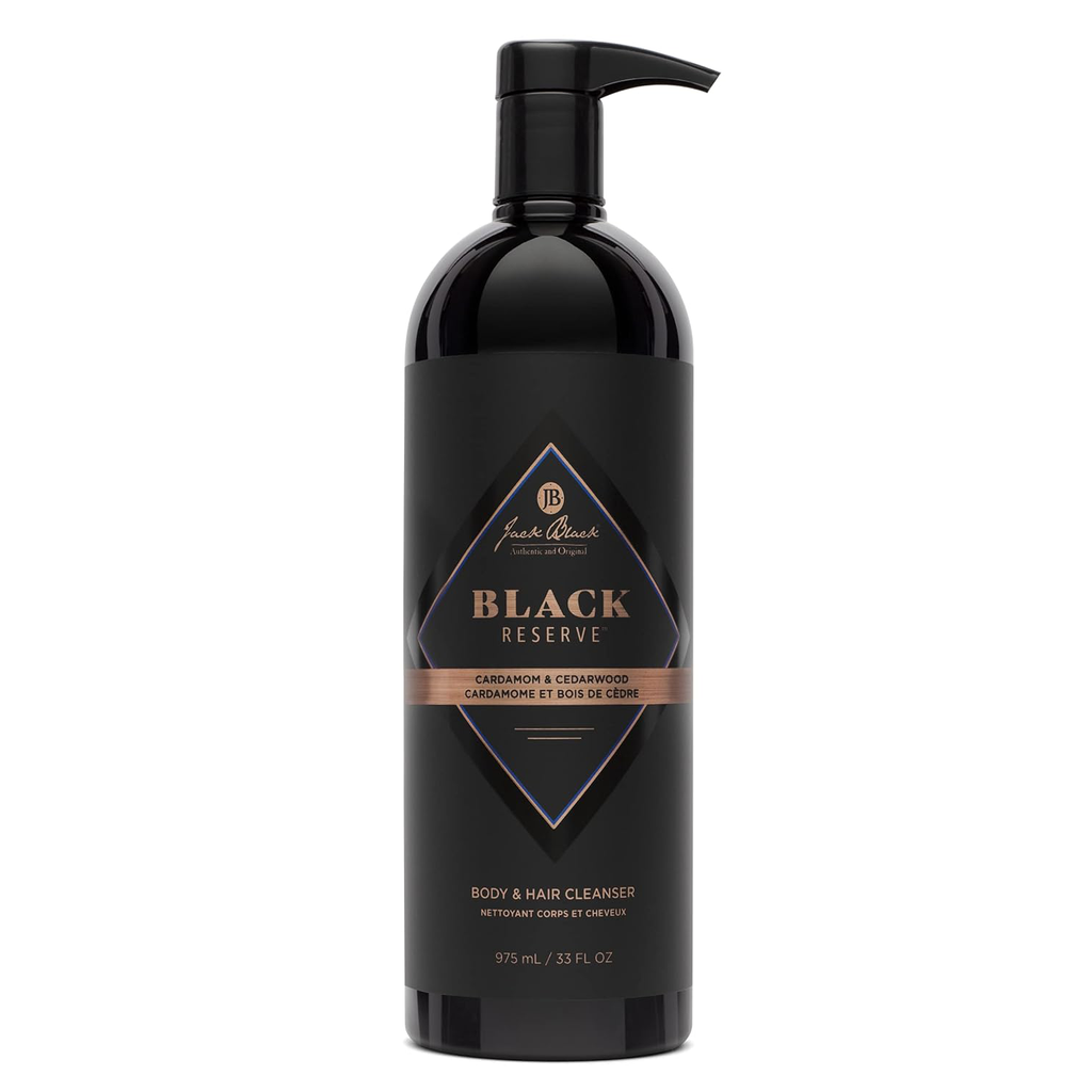 682223091197 - Jack Black Black Reserve 33 oz / 975 ml | Body & Hair Cleanser