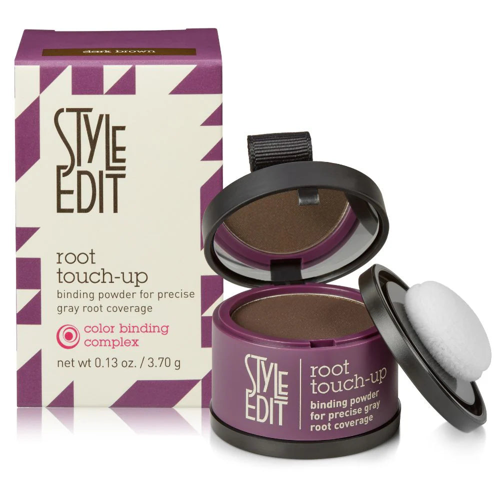 Style Edit Root Touch-Up Binding Powder Hair Color 3.7 g - Dark Brown