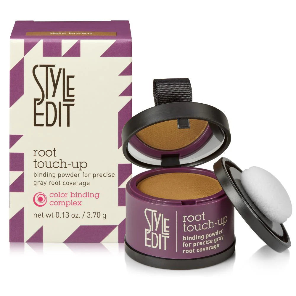 Style Edit Root Touch-Up Binding Powder Hair Color 3.7 g - Light Brown