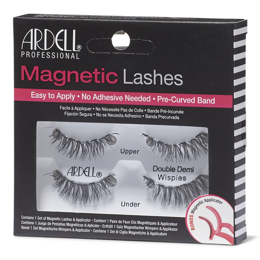 Ardell Magnetic Lashes - Double Wispies | Bonus Magnetic Applicator Included - 74764679512