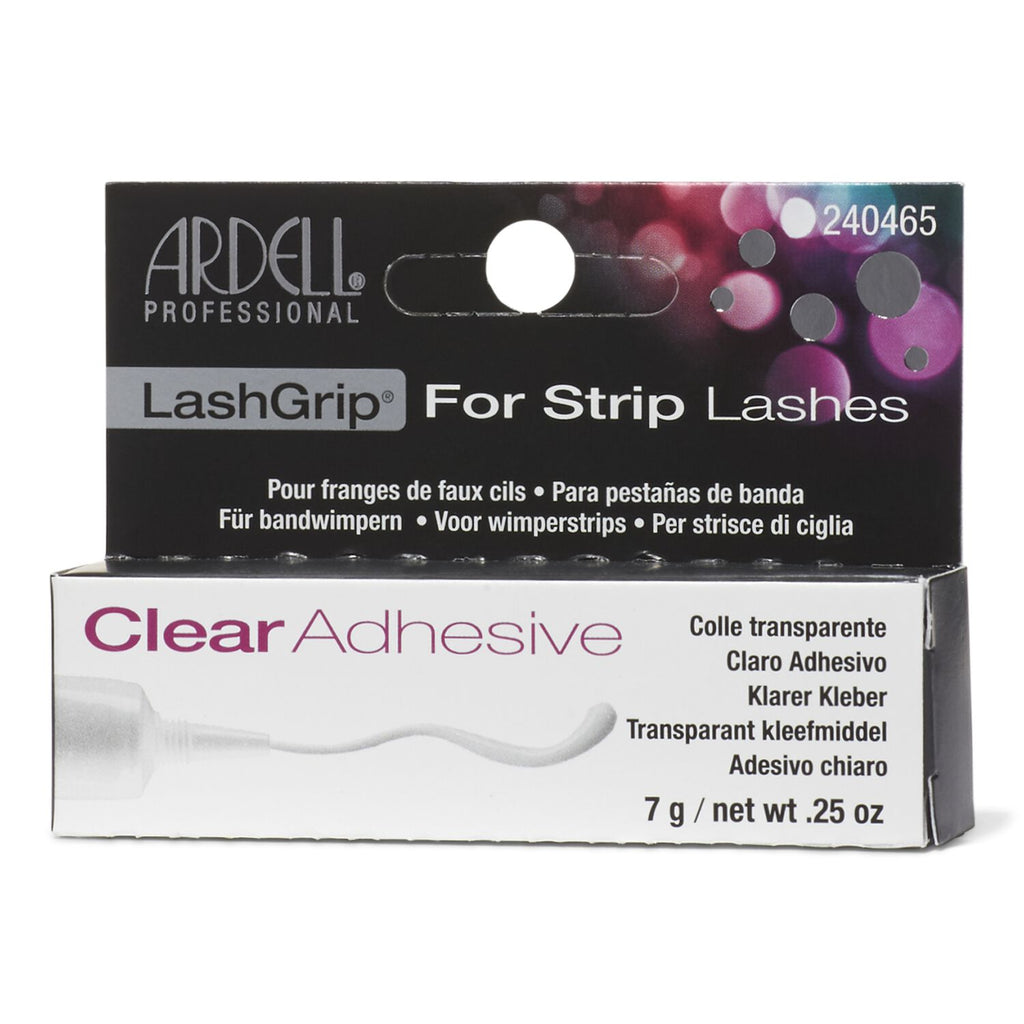 Ardell LashGrip ClearAdhesive 7 g / 0.25 oz | Clear Eyelash Adhesive - 074764650566