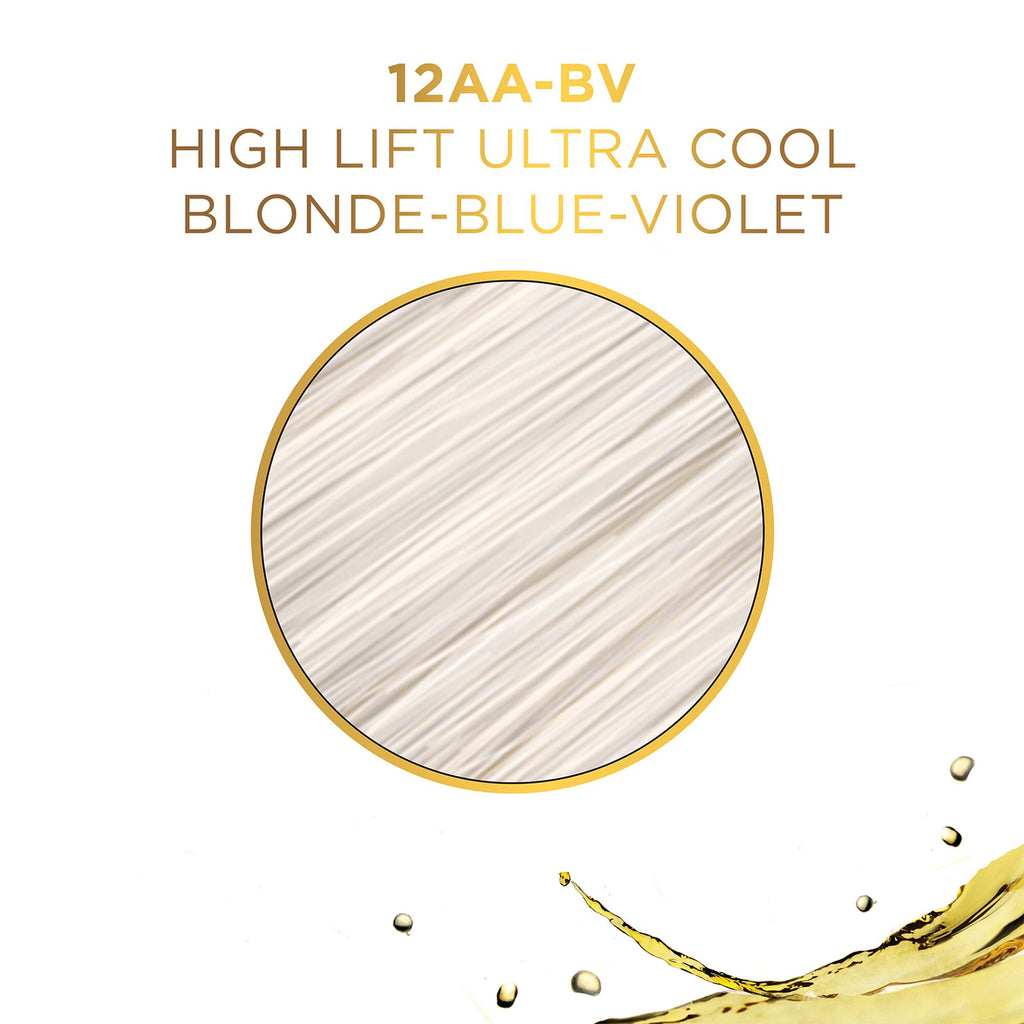 070018110015 - Clairol Professional Soy4Plex LiquiColor Permanent Hair Color - 12AA-BV (High Lift Ultra Cool Blonde-Blue-Violet)